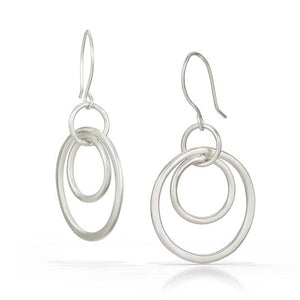 Alicia Concentric Circle Drop Earrings
