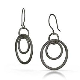 Alicia Concentric Circle Drop Earrings