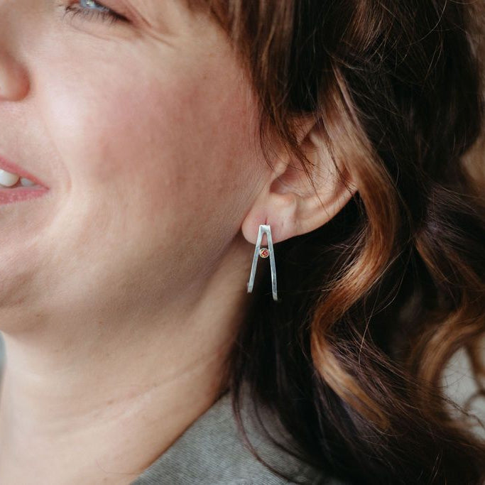 Keena Earrings, Sunrise Mystic Topaz