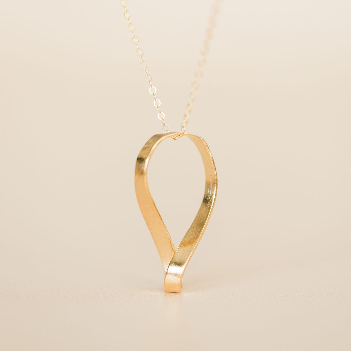 Vermeil Mobius Necklace