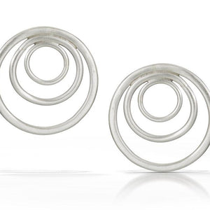 Amanda Concentric Circle Stud Earrings