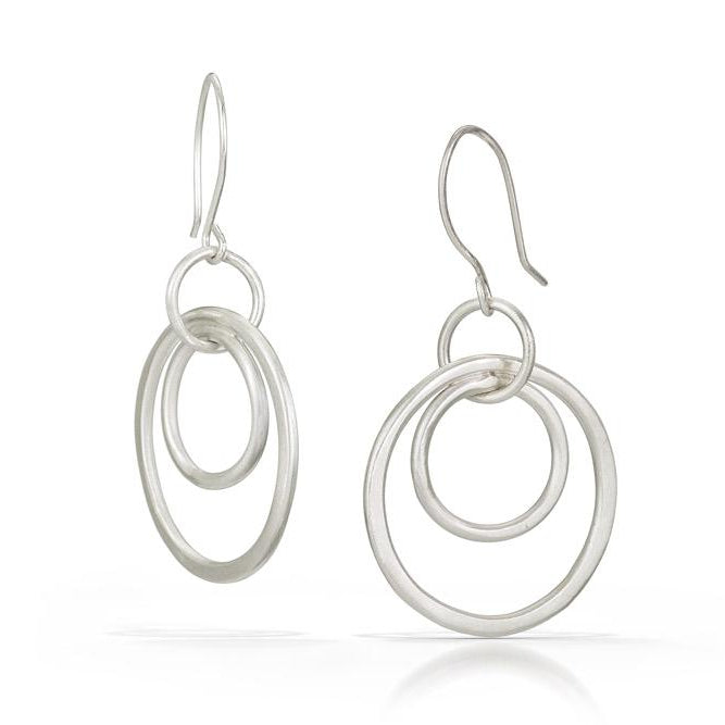 Alicia  Concentric Circle Drop Earrings