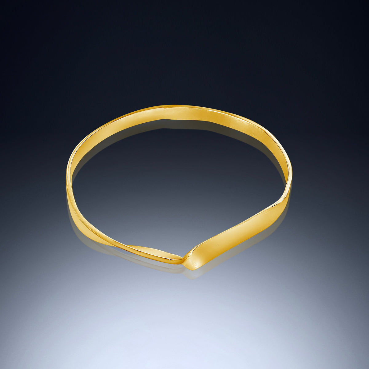 Jovanna -Classic Mobius Bangle Bracelet