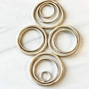 Alexis Concentric Cloverleaf Necklace