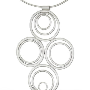 Alexis Concentric Cloverleaf Necklace