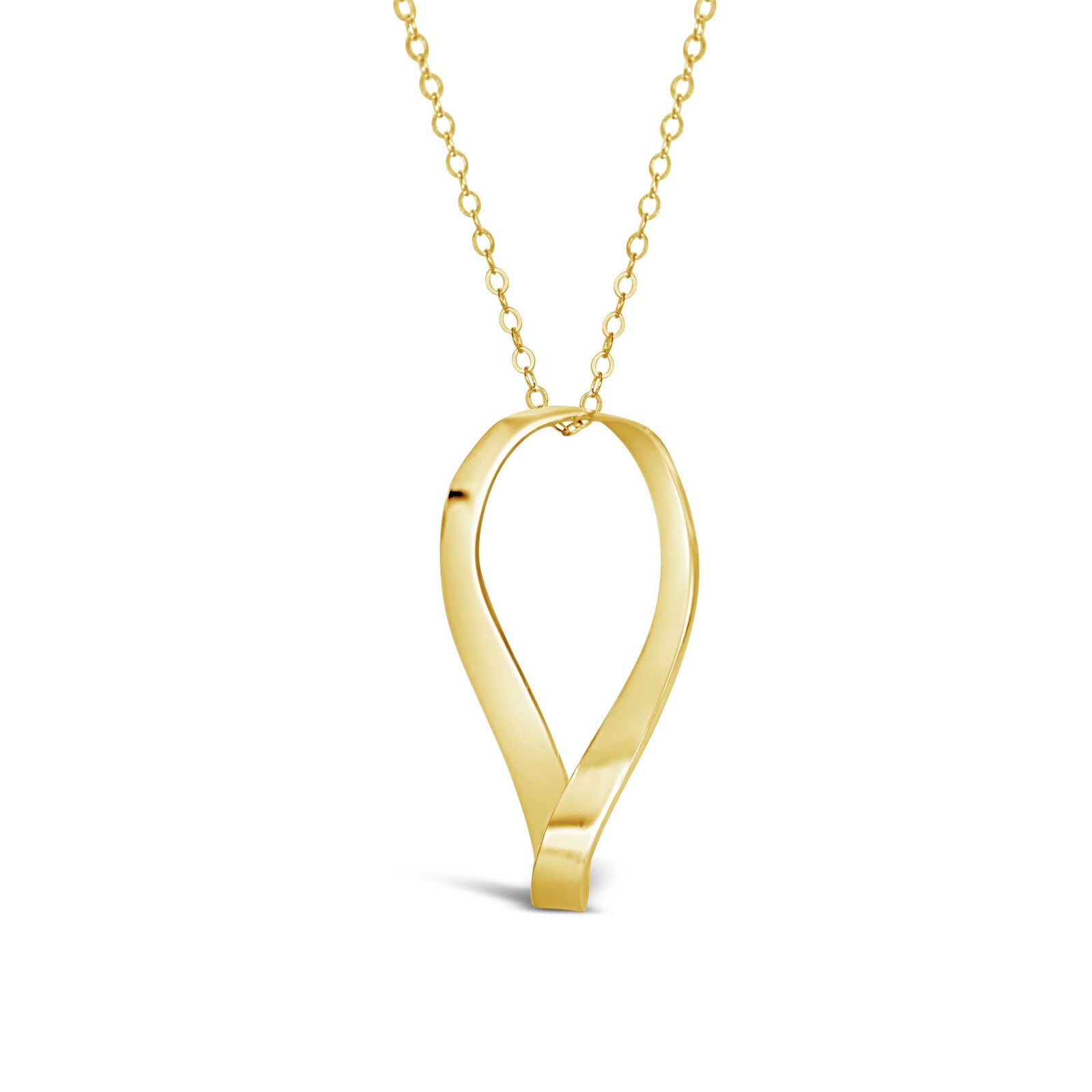 Vermeil Mini Mobius Necklace