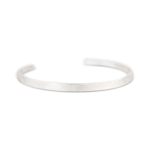 Sterling Silver Cross Hatch Cuff Bracelets