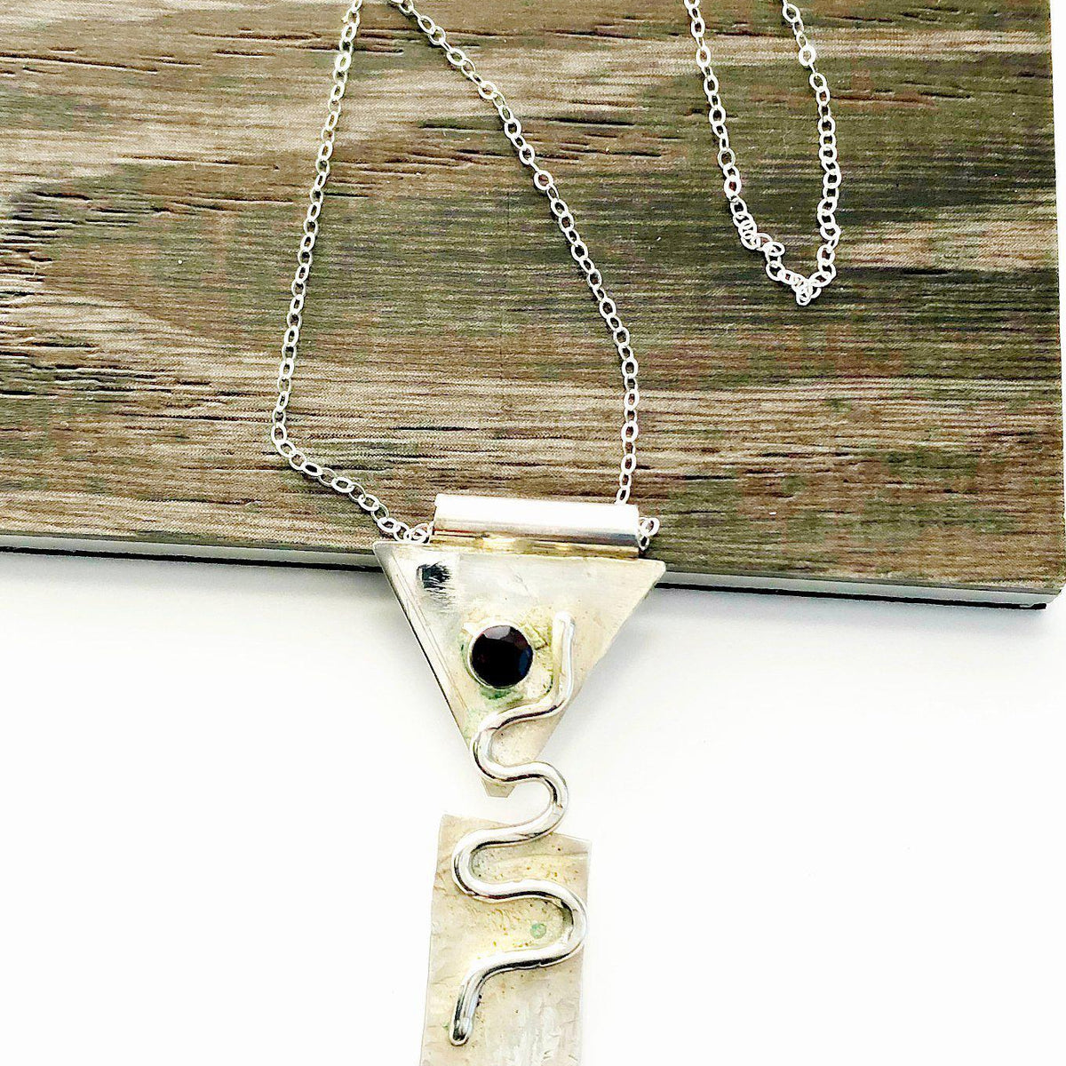Sterling Silver Empower Necklace - Candace -Stribling- Jewelry