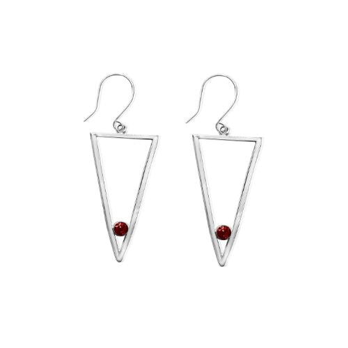 Teresa Triangle Dangle Earrings